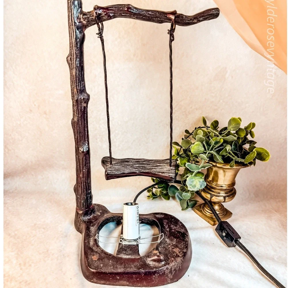 Tree with a Swing Lamp Base